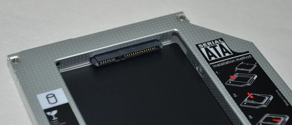 9 5 мм SATA 3 III 2nd жесткий диск SSD чехол оптического устройства Caddy адаптер рамки