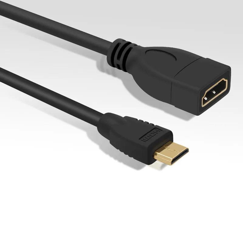 Кабель адаптер hdmi к micro Fll HD 1080p кабель Папа мама мини папа для камер ТВ