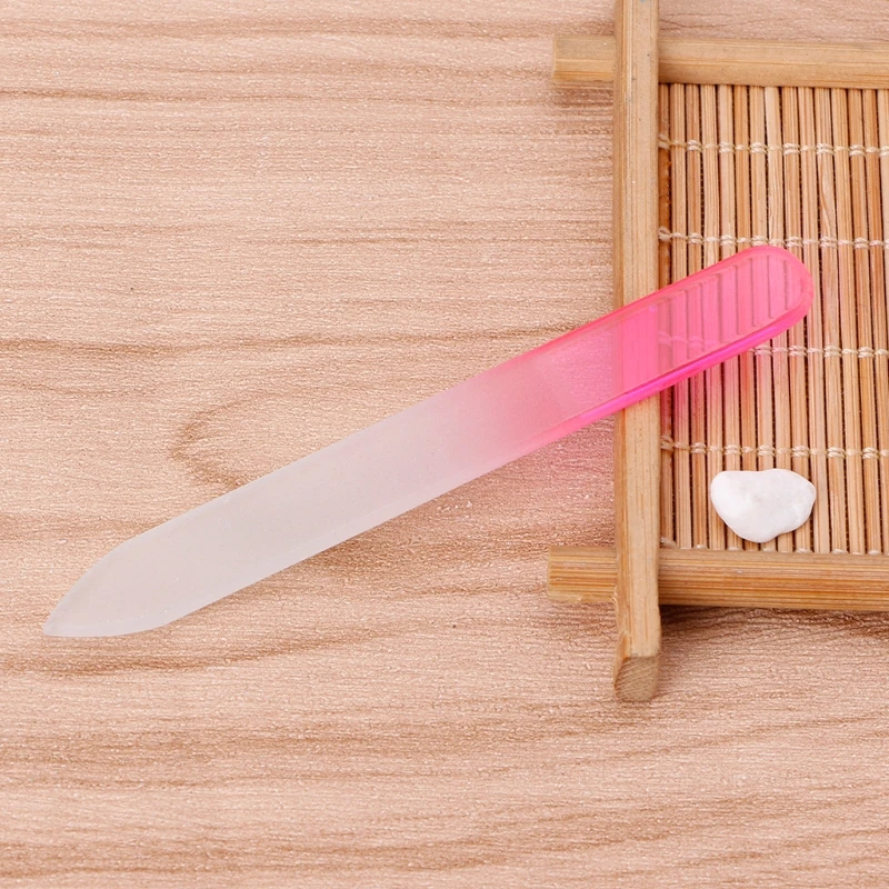 Makeup Durable Glass Nail Art Buffer Files Manicure Pro File Device Tool | Красота и здоровье