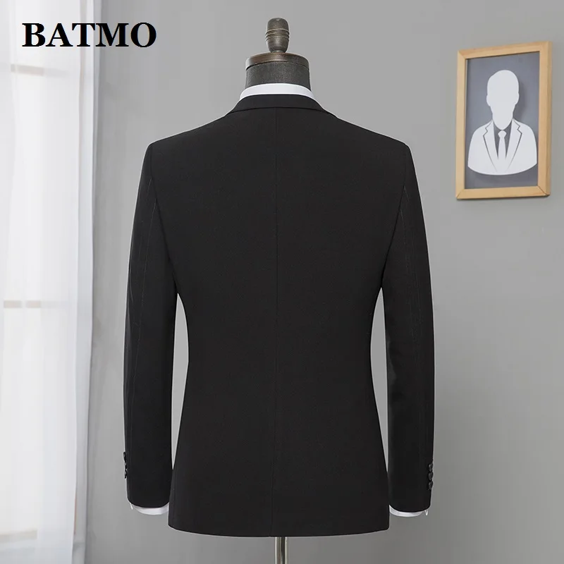 Новое поступление 2019 весенний высококачественный черный повседневный Блейзер