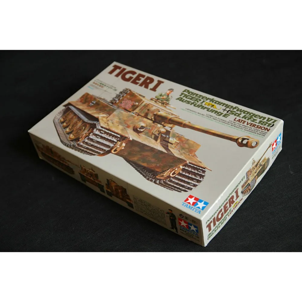 Строительные наборы OHS Tamiya 35146 1/35 Tiger 1 Panzer Kampfwagen VI Sd Kfz181 Ausfuhrung E поздняя версия