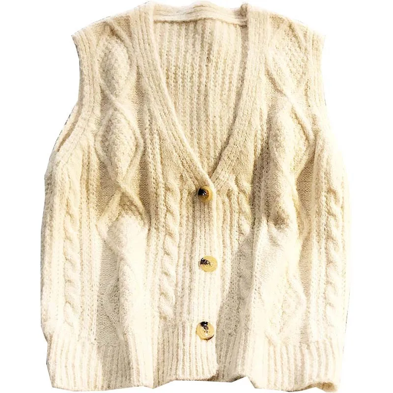 Вязаный женский свитер кардиган 2019 Весна простой сплошной прямой низ одежда