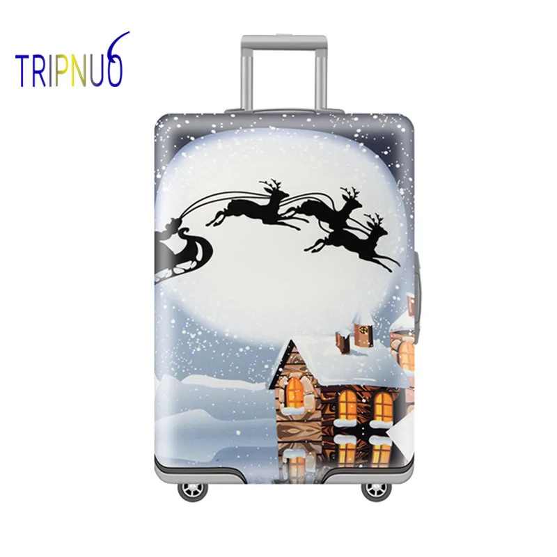 TRIPNUO толстый чемодан для путешествий с фруктами, защитный чехол, растягивается, подходит для 18-32 дюймовых чехлов, аксессуары для путешествий