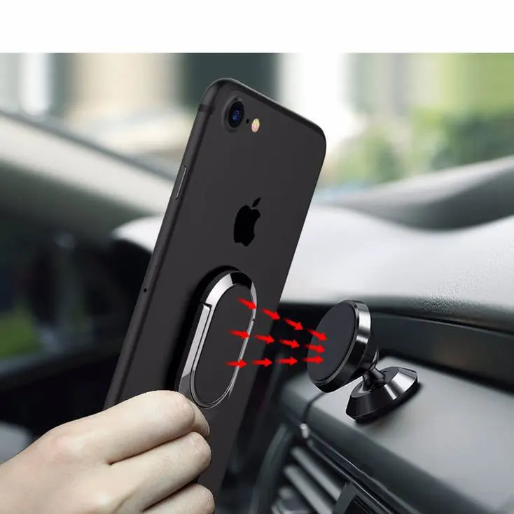 для мобильных телефонов Держатель подставка на палец мобильного телефона iPhone X 8 7