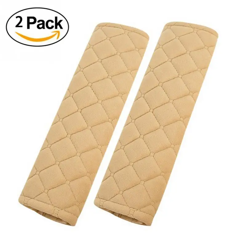 2 pcs Car cotton Baby Safety belt for Car Shoulder Protector car-styling girdled pad on the seat belt cover safety belts pillow