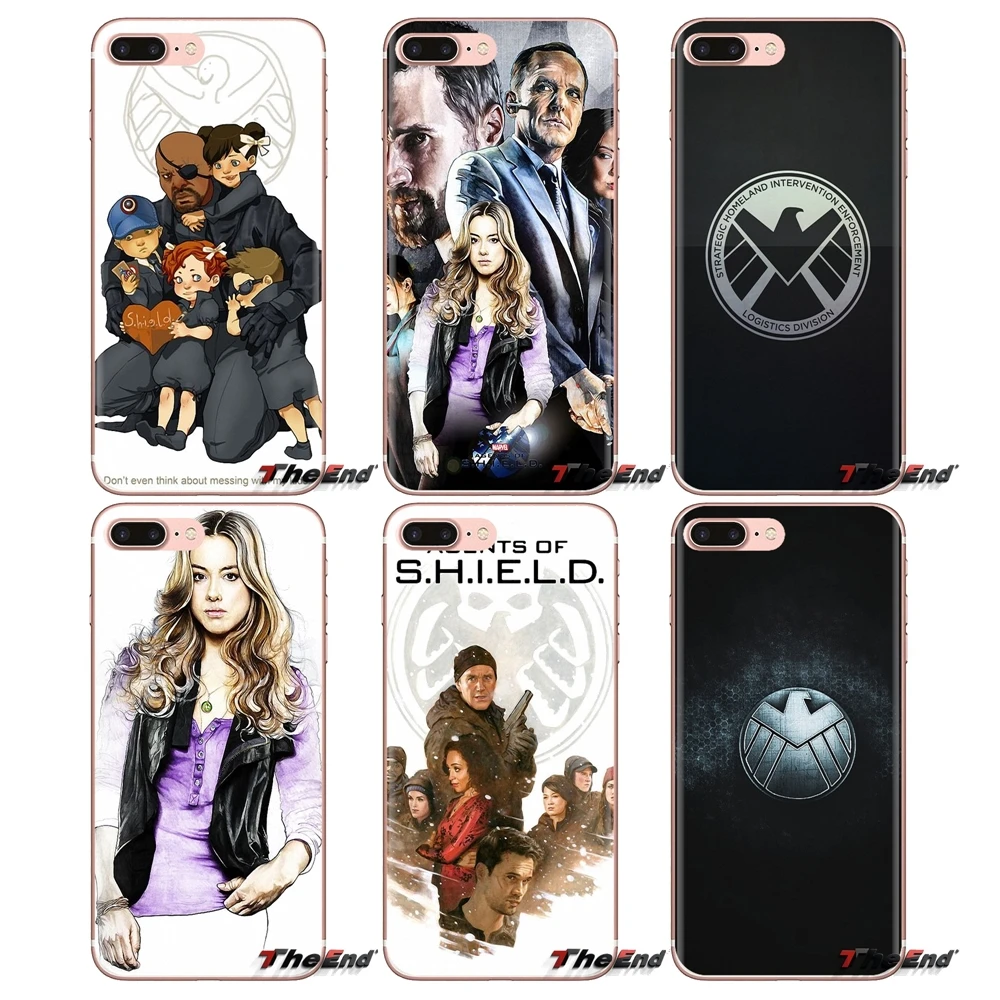 Чехлы для телефонов Xiaomi Mi3 Samsung A10 A30 A40 A50 A60 A70 Galaxy S2 Note 2 Grand Core Prime Marvel S.H.I.E.L.D агенты