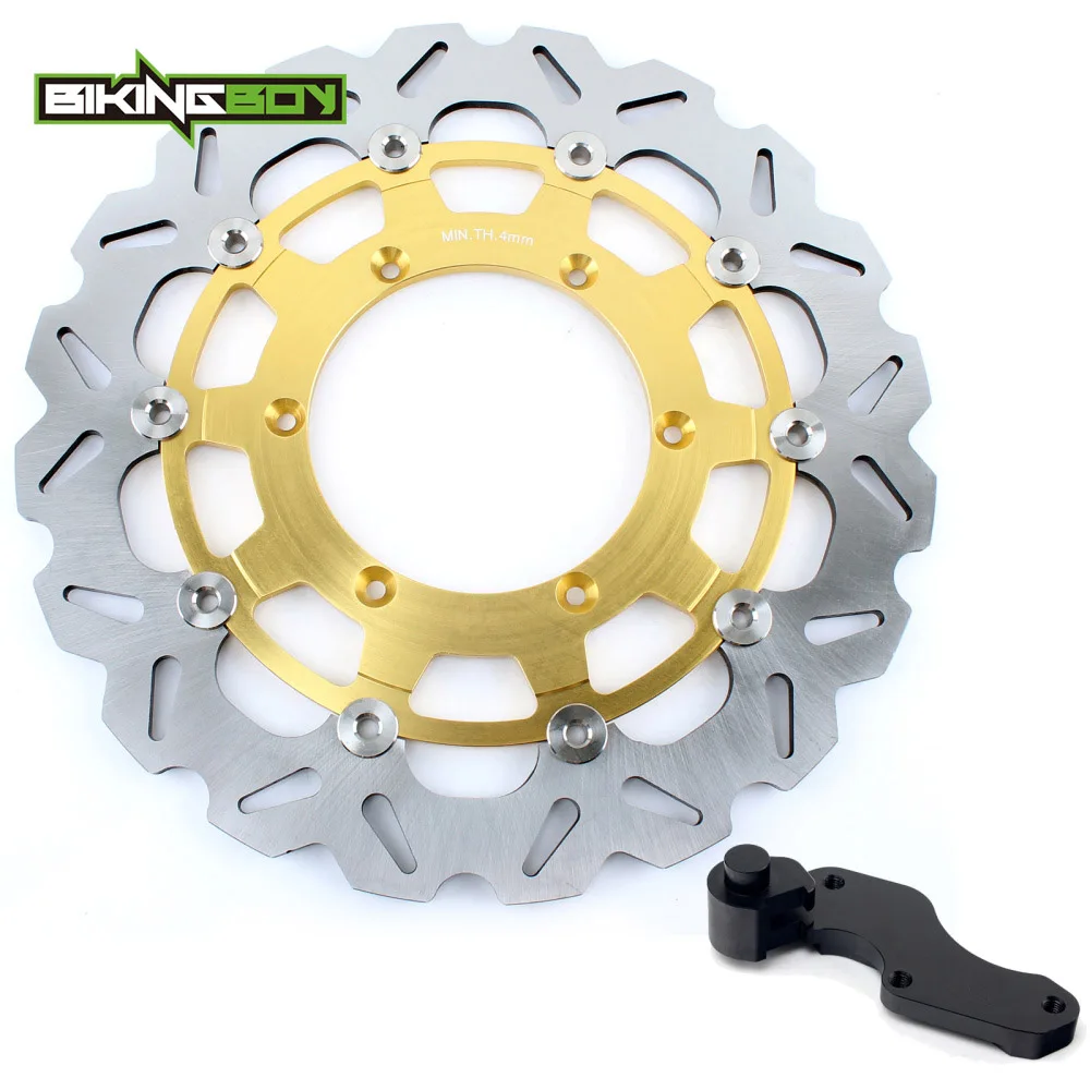 BIKINGBOY для suzuki RM 125 96 09 250 12 DRZ 400 E S 2000 2008 SV125 SM оверсайз 320 мм передний тормозной диск