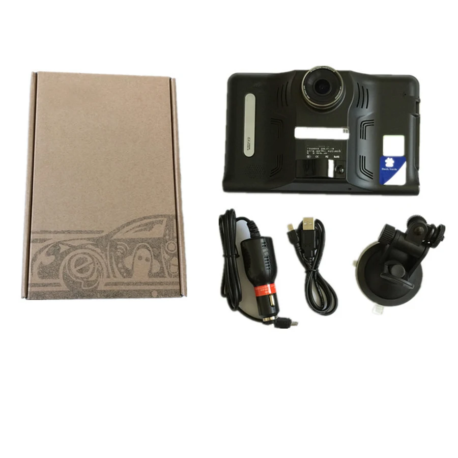 Udricare 7 дюймов gps Android WiFi навигации DVR видеокамеры 16 GB Антирадары Allwinner A33 4 ядра