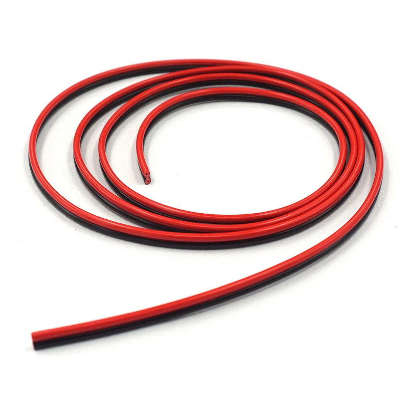 

3d printer accessories hot bed dedicated welding wire red and black wire 1m
