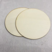 blank postcard 100mm round wooden coasters