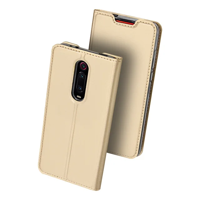 Gold DUX DUCIS флип чехол для Xiao mi Red mi K20 mi 9t Pro PU кожаный чехол-бумажник для Xiao mi Red mi K20 Pro 7 7A Note 7 Note 8 Pro Coque - Цвет: Gold