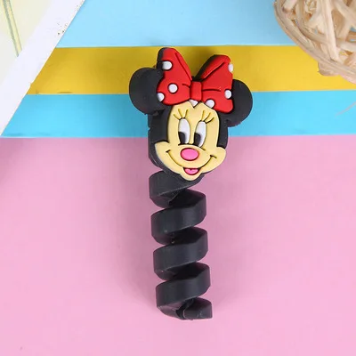 style 7 Держатель спирального шнура, устройство для сматывания кабеля, usb-кабель для наушников, защита для зарядки, защита кабеля для iphone - Цвет: style 7