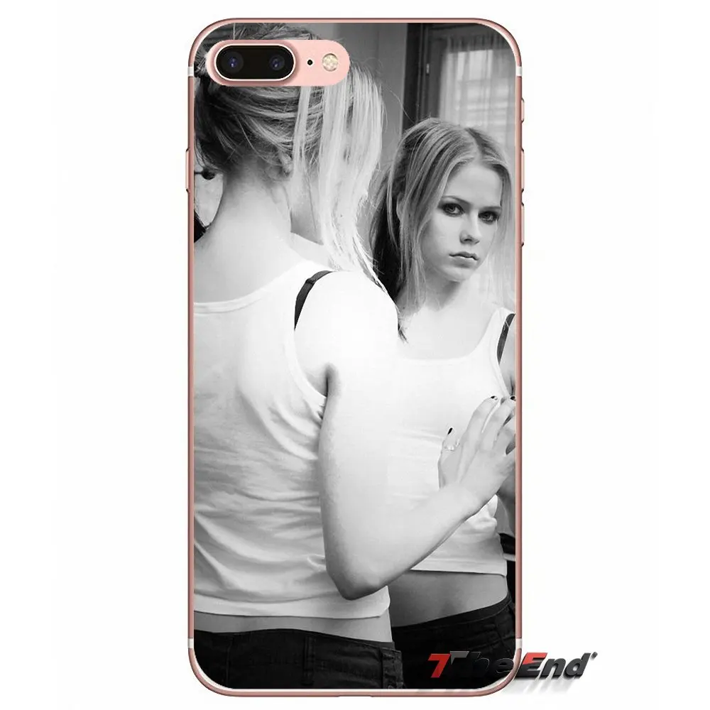Чехол для Samsung Galaxy S3 S4 S5 MINI S6 S7 edge S8 Plus Note 2 3 4 5 Grand Core Prime Rock Singer Avril Lavigne Music Star |