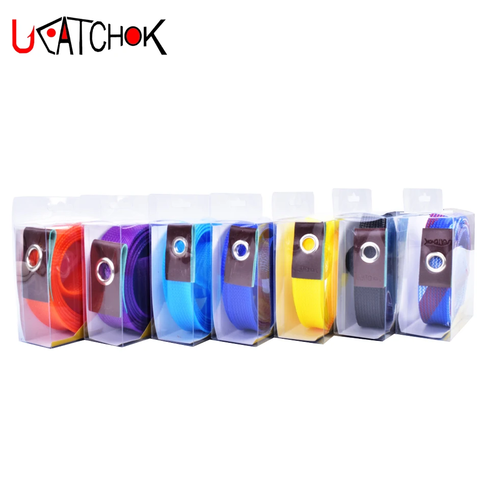 

wholesale 6pcs/pack Diameter 3.3CM 1.6/1.7/1.8/1.9/2.0M Fishing Rod Nylon Cover Sleeve Sockings guide protect Fishing Accessory