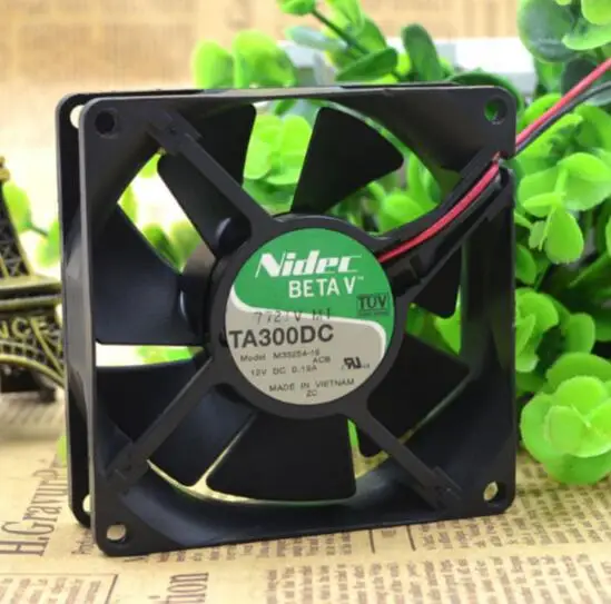 TA300DC M35254-16 DC12V 0.19A 8CM 80*80*25 NIDEC 2 line two roll fan | Компьютеры и офис