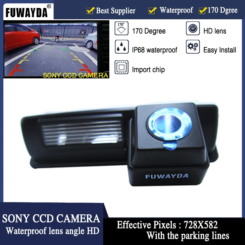 Автомобильная камера заднего вида FUWAYDA для SONY CHIP CCD LEXUS IS200/IS300 RX350/330/300 ES330 HS250H RX400H|car