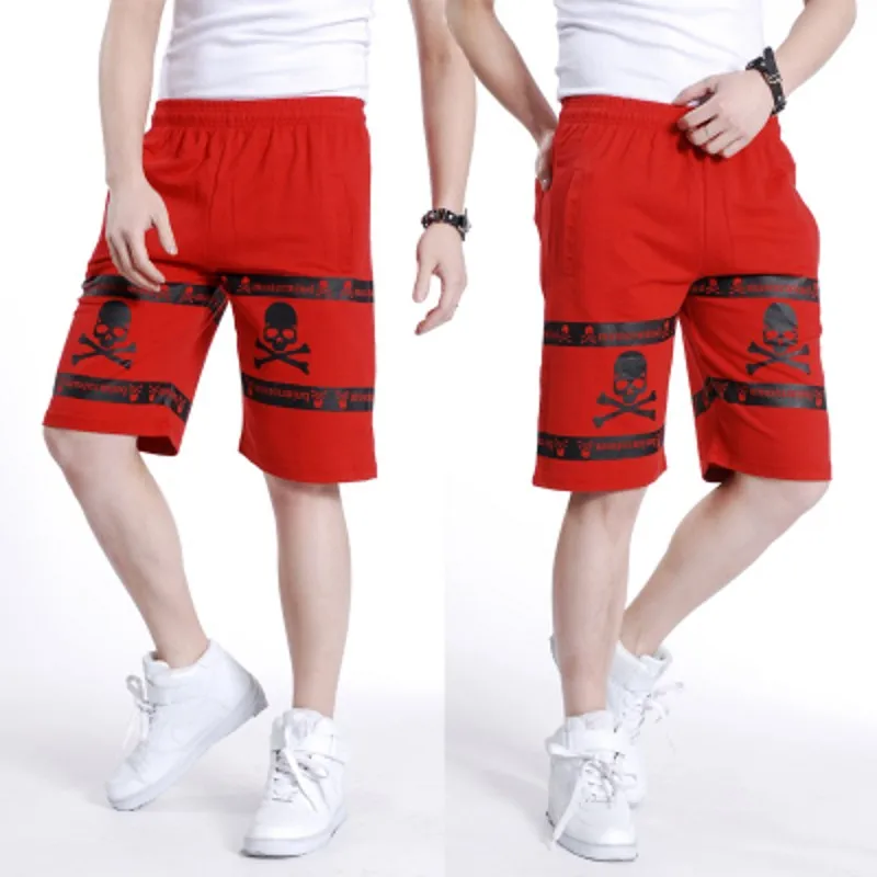

Free shipping Plus size men's hip hop casual shorts mens summer shorts military shorts Elastic Waist short trousers