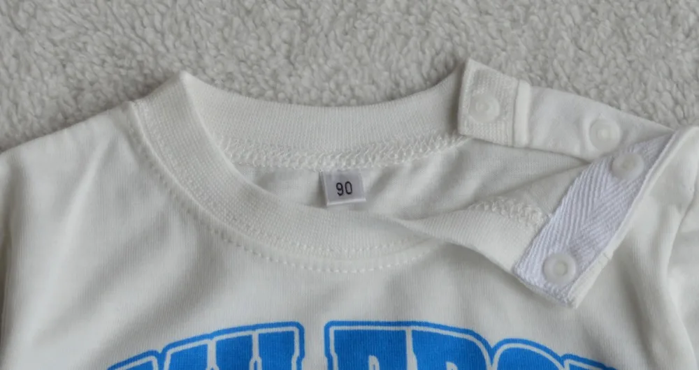 Детская одежда для мальчиков с буквенным принтом футболка длинными рукавами