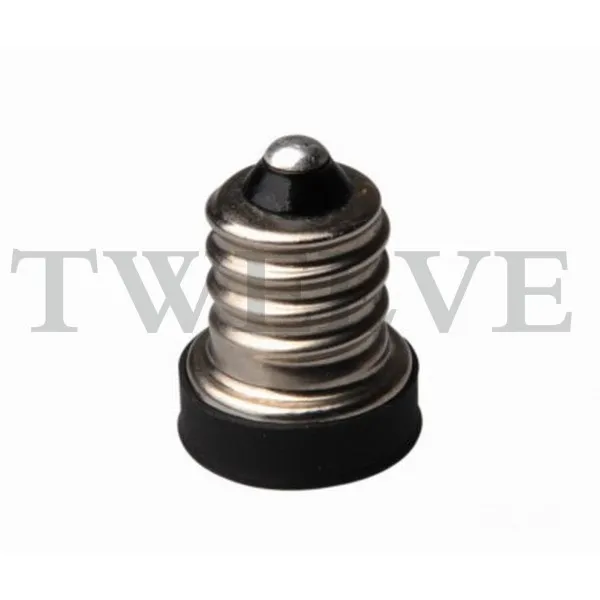 10 pieces. Black E14 to E12 Lamp Converter LED Holder Nest Adapter Changer High Quality E14-E12 | Лампы и освещение