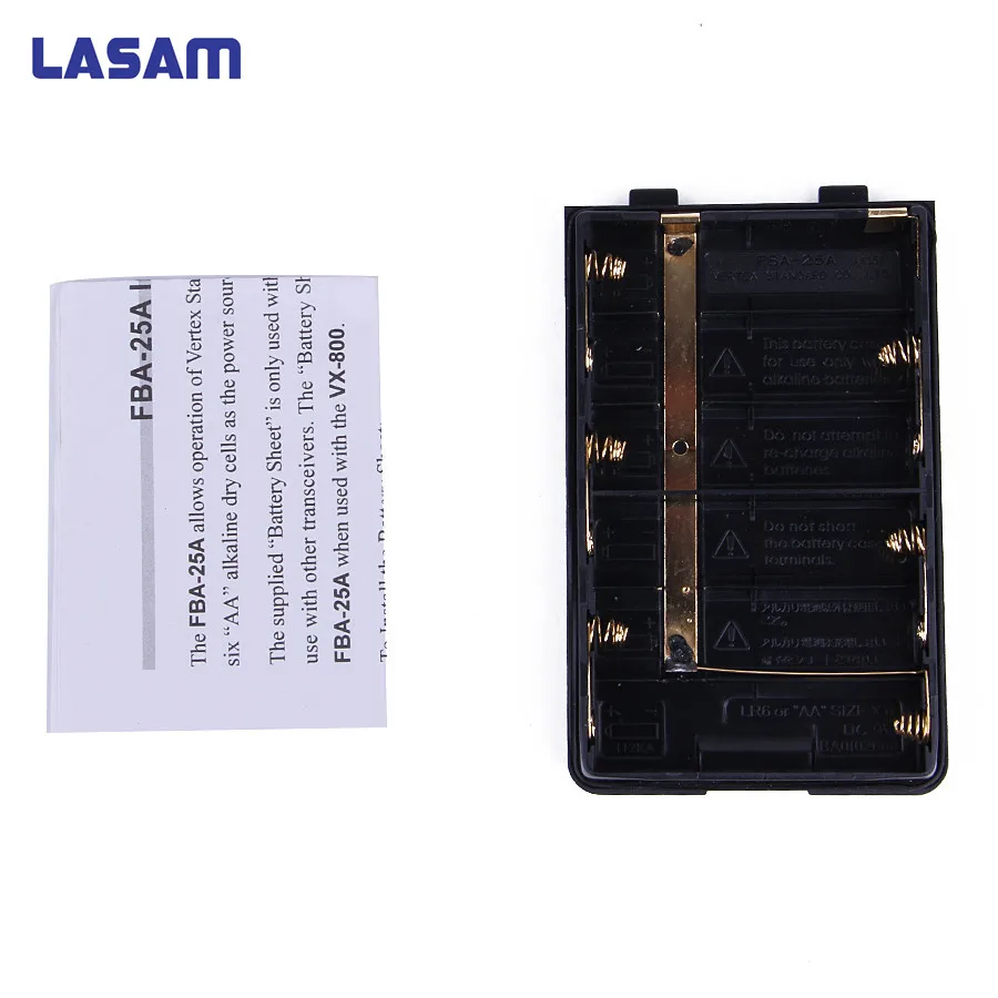 Чехол для батареи LASAM FBA-25A 6 * AA Yaesu/VERTEX портативная рация FT60R VXA-200 VXA-210 VXA-300 |