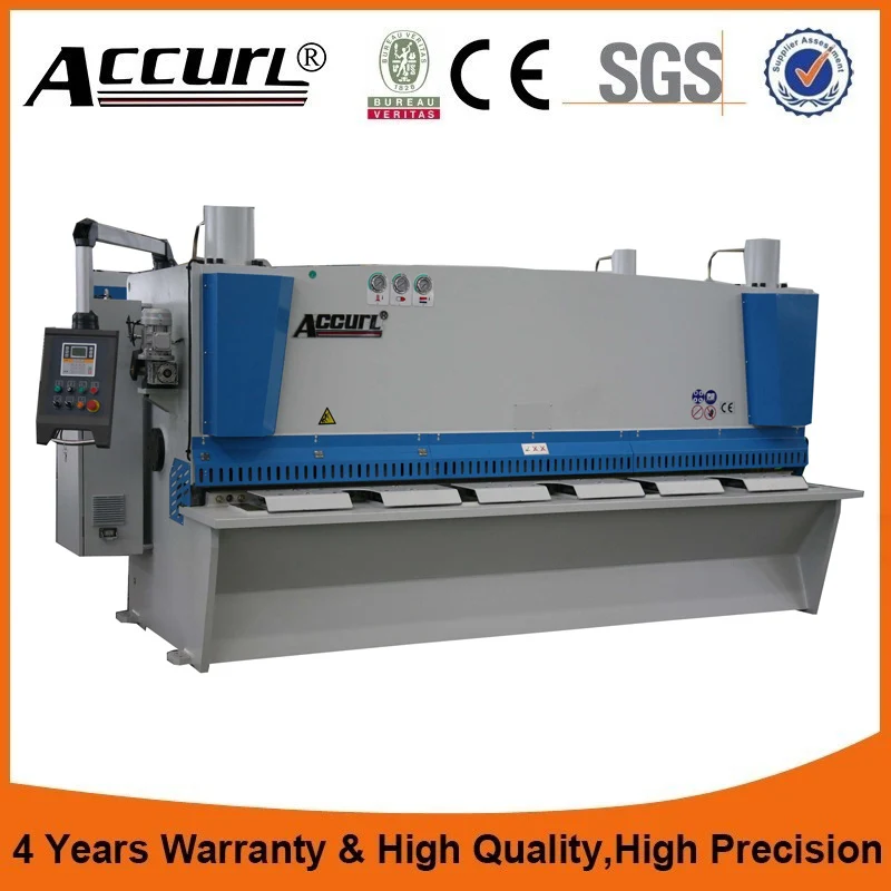 Hydraulic pendulum plate shearing machine |