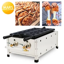 Коммерческий круассан Taiyaki машина чайник газовая рыба вафельница конус машины железная Сковорода в пищевом оборудовании с CE Коммерческий круассан Taiyaki машина чайник газовая рыба вафельница конус машины железная Сковорода в пищевом оборудовании с CE