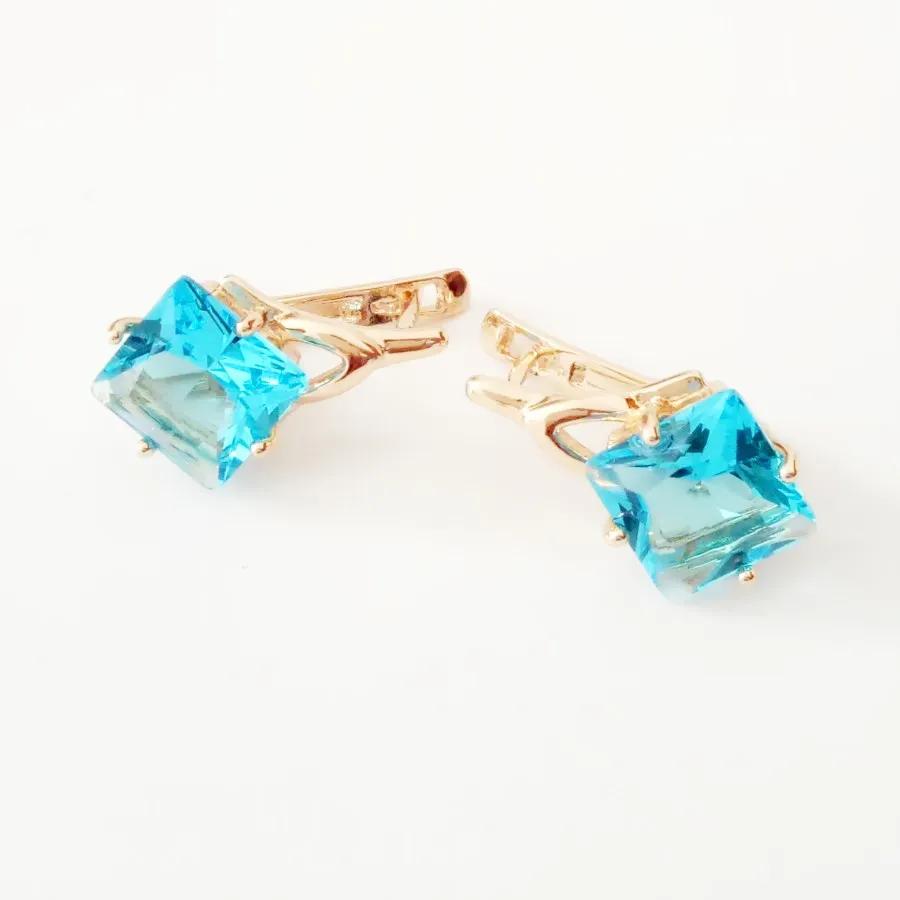 Комплект из колье и серёг розового золота 2019 пробы|Ювелирные наборы| |