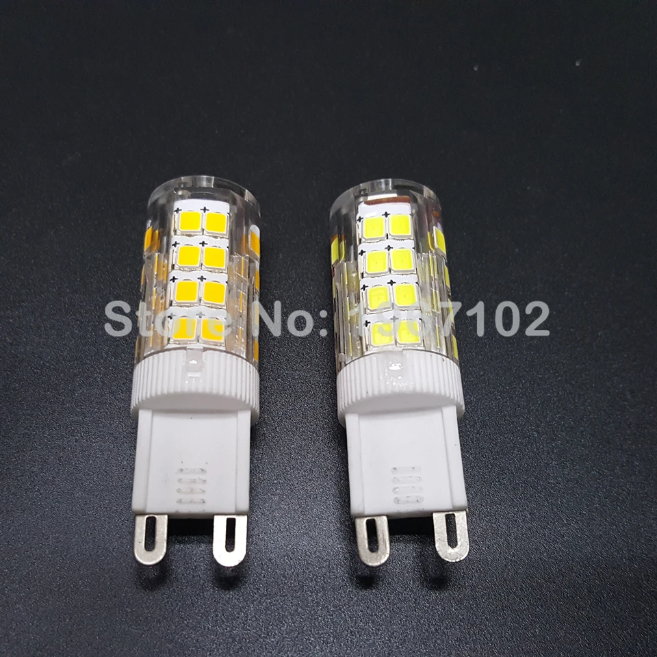100 шт. G9 5 Вт SMD 2835 Светодиодный кукурузный светильник лампа 51 светодиодный s AC220V