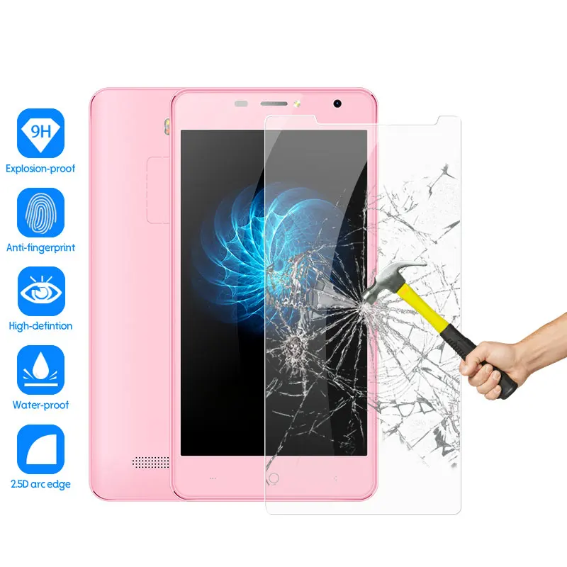 For Leagoo Alfa 2 Tempered Glass Front Film Screen Protector 5.0 inch Toughened Phone Cover | Мобильные телефоны и