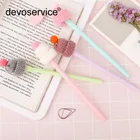 Креативная Милая Черная гелевая ручка маленькая свежая шляпа Ручка обложка Подпись конфетная цветная ручка Обучающие канцелярские подарки школьные принадлежности