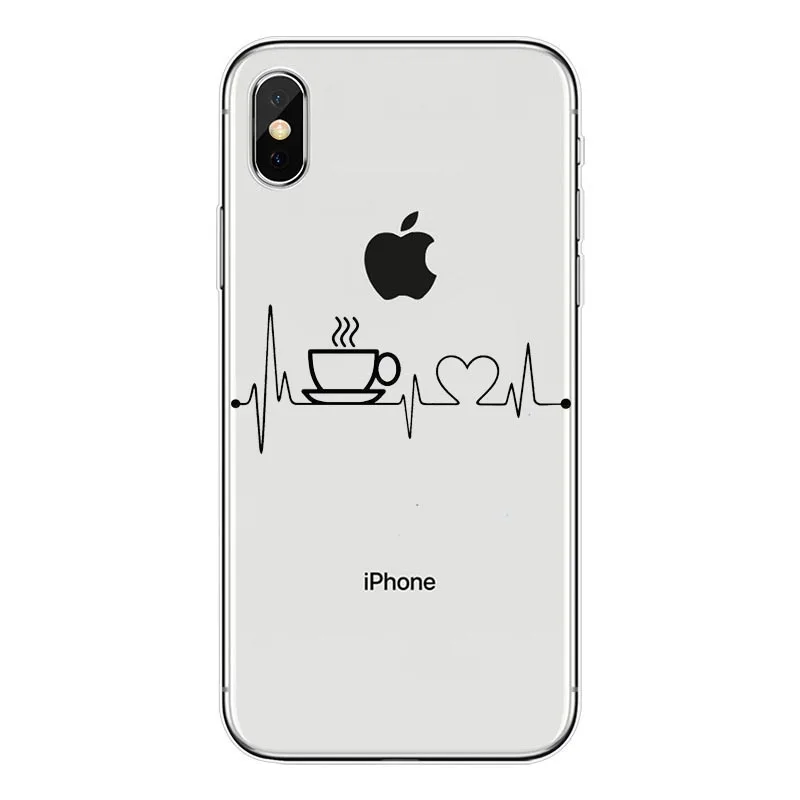 ОК но сначала кофе чехол для телефона iphone XS MAX 7 6s 5C 5S XR силиконовый X 6 Plus 8 plus