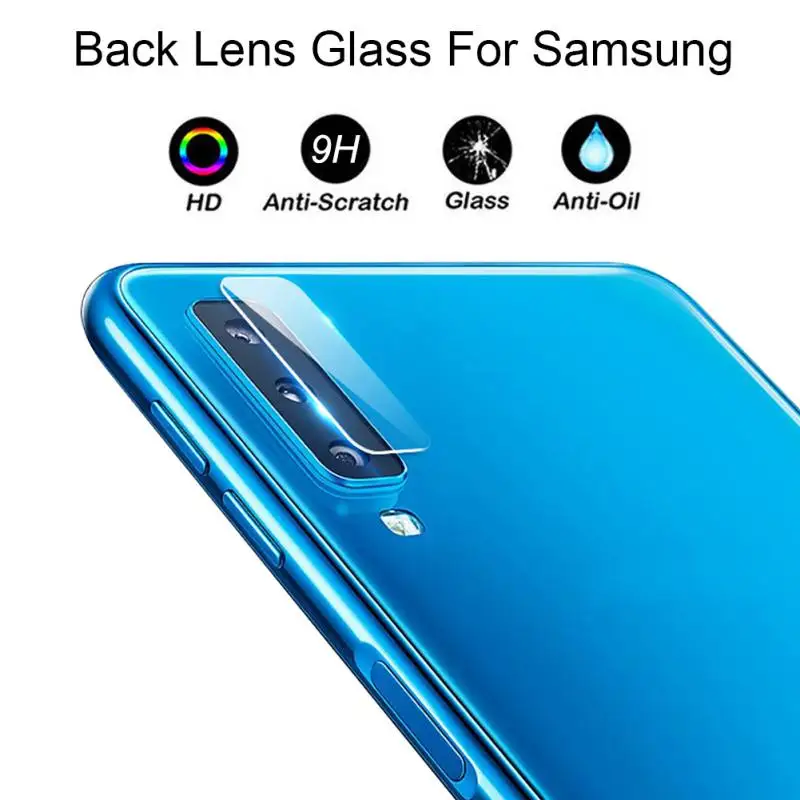 Защитная пленка для задней камеры из закаленного стекла 2 в 1 Samsung Galaxy A50 A70 A40 A30 A20 M30