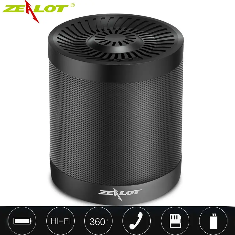 Фанатик S5 Altoparlante USB MP3 TF карты HiFi стерео мини-радио Динамик Bluetooth Enceinte Портативный