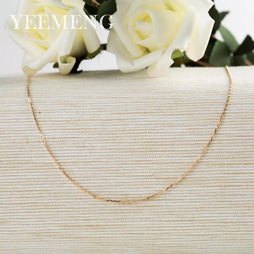YEEMENG 585 розовое золото Bijoux 2019 моды Ангел форма Цепочки и ожерелья прекрасный s
