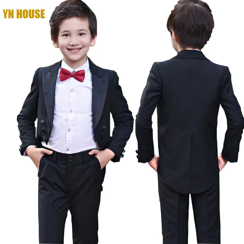 Костюм для мальчиков на свадьбу детские костюмы выпускной 95-165 см одежда свадьбы