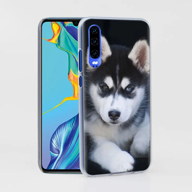 Игрушечная Лайка щенок Футляр для телефона для huawei P30 Pro P10 P20 P30 Lite P8 P9 Lite P Smart Plus чехол