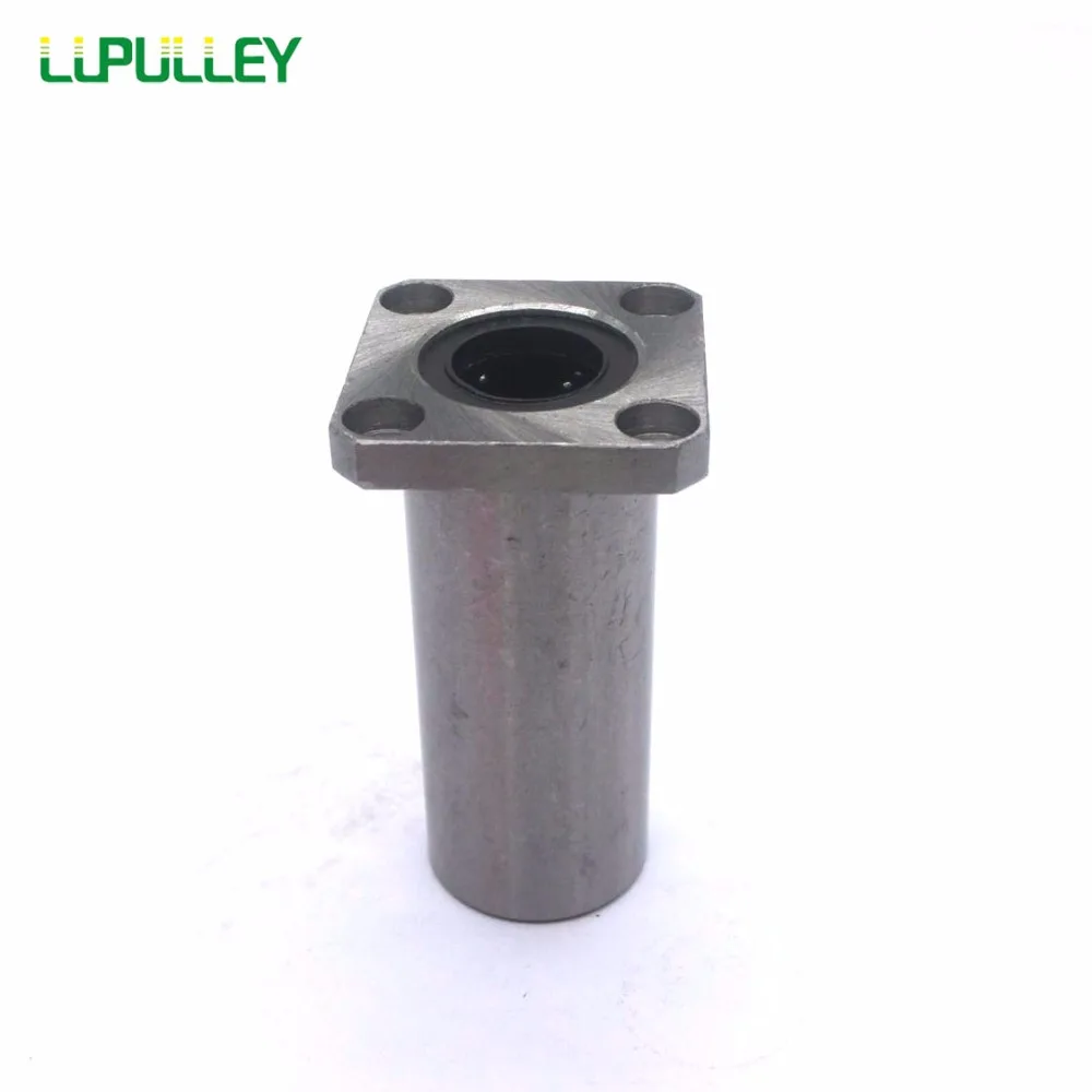 LUPULLEY 1 шт. LMK6LUU 6 мм Длинный фланец квадратный линейный подшипник движения