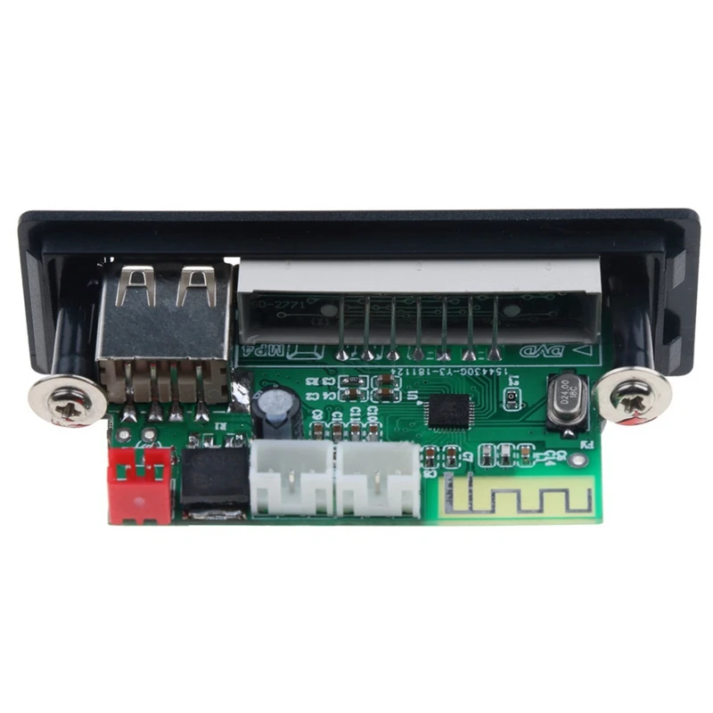 Bluetooth 5 0 Mp3 Wma Wav декодер плата в 12 В беспроводной аудио модуль цветной экран Usb Tf Fm
