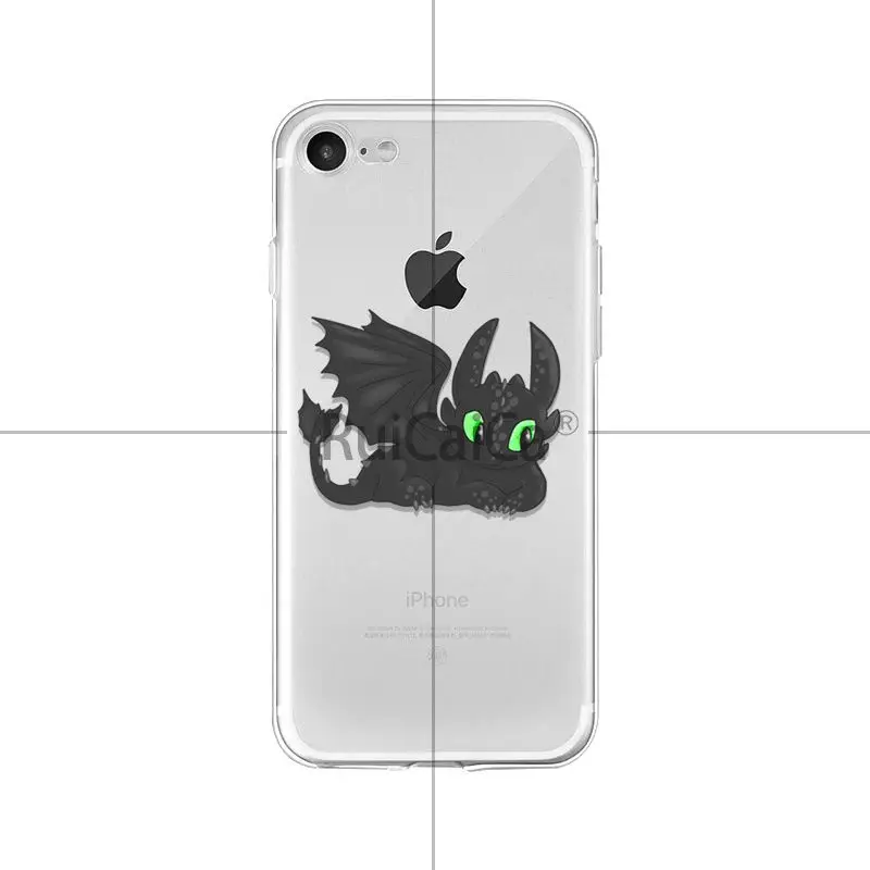 Ruicaica Беззубик Как приручить дракона аксессуары для телефона чехол iPhone 8 7 6 6S Plus X XS