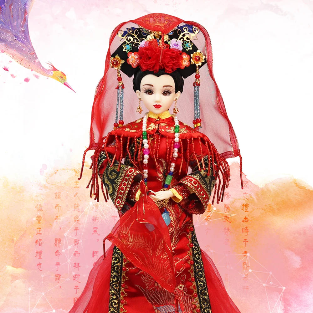Серия ICY DBS BJD East Charm китайская невеста включая одежду Оригинальная кукла