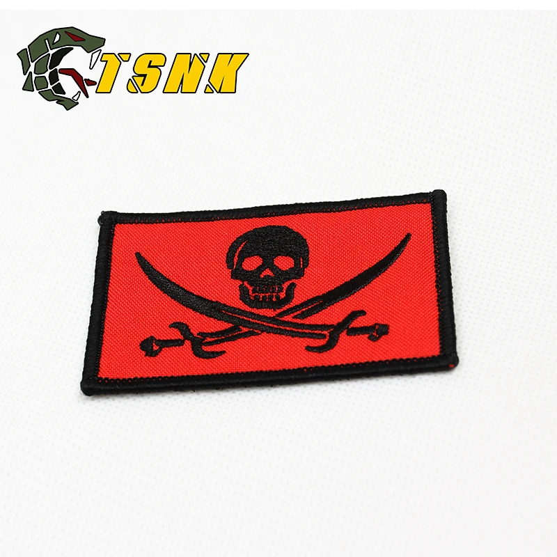 Tsnk Black Color badge military patch army &quotNAVY SEALS/Jolly Rogers&quot Armlet/Badge/Shoulder Patch | Тематическая одежда и