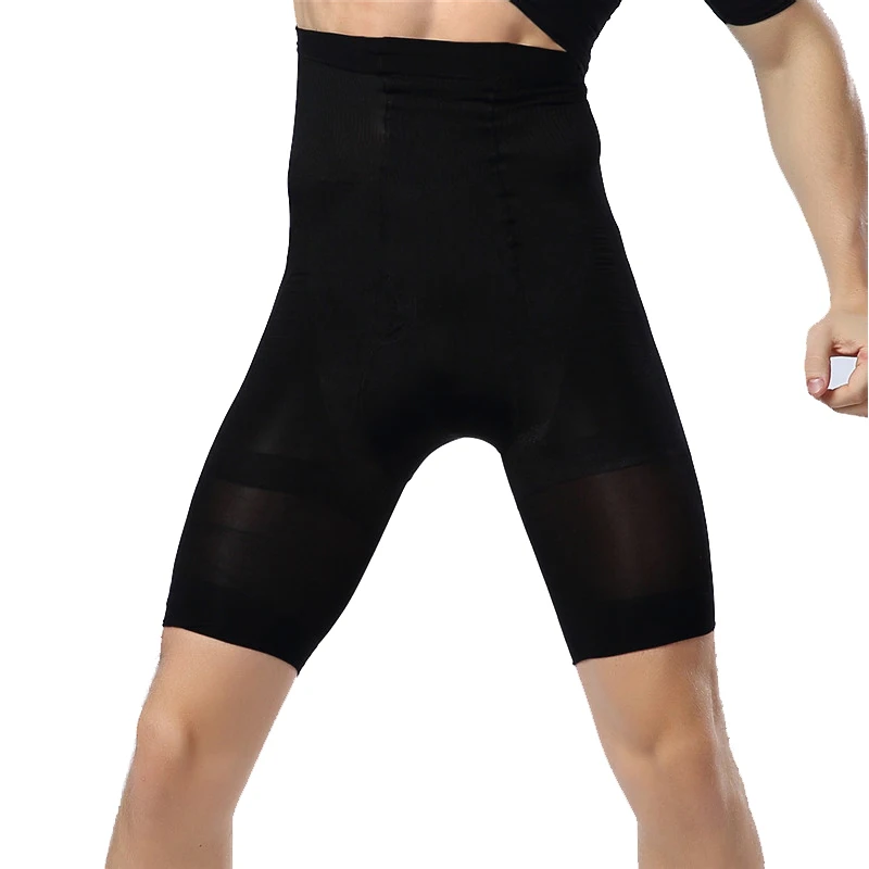 Men Butt Lifter Pants Compression Belly Trainer Control Bodybuilding Underwear Slimming Tummy Trimmer High Waist Shapers Shorts