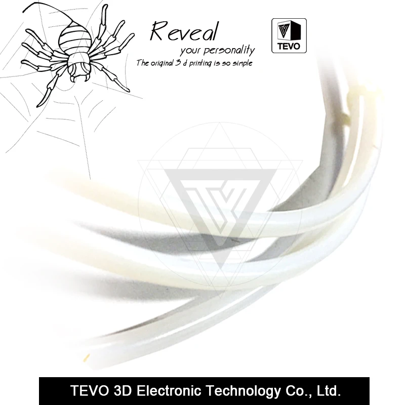 10 м PTFE трубка тефлоновая труба для J head hotend Bowden экструдер 1 75 мм нить ID 2 OD 4 3D