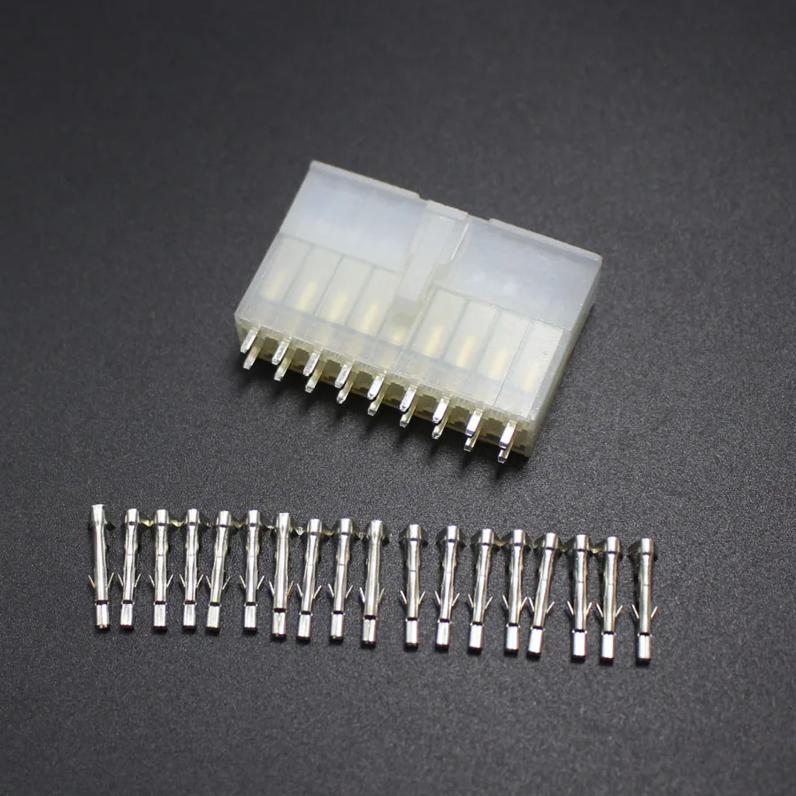 1 комплект 4 2 мм 5557/5569 18P Автомобильный жгут проводов разъем 18pin штекер и гнездо