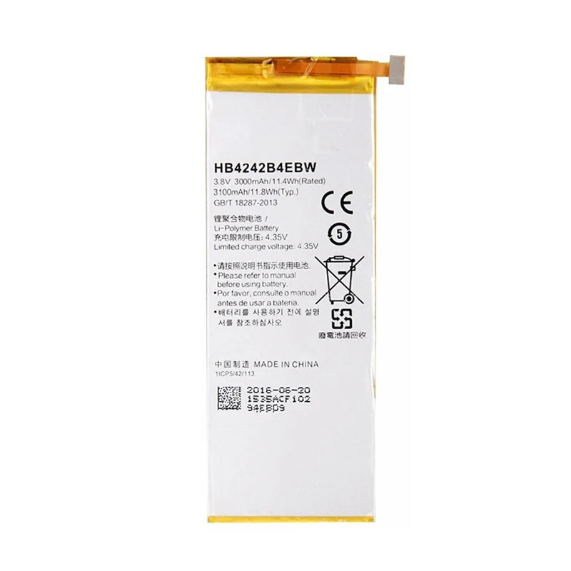 Hb4242b4ebw Honor 6 Bateria 3000 мАч 4 x Батарея для Huawei 6/h60-l01/Honor 4x/+ Инструменты | Мобильные