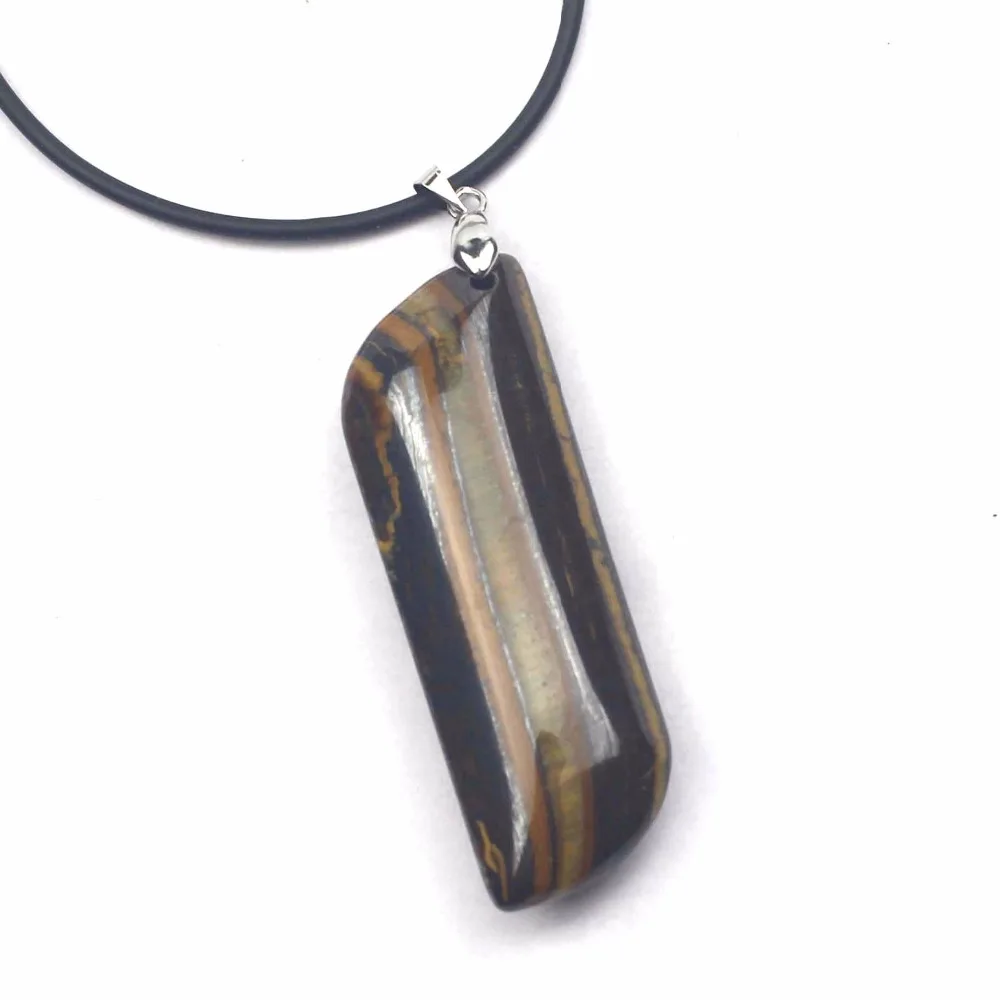 iron tiger eye stone pendant natural gemstone beads trendy jewelry for man wholesale ! | Украшения и аксессуары