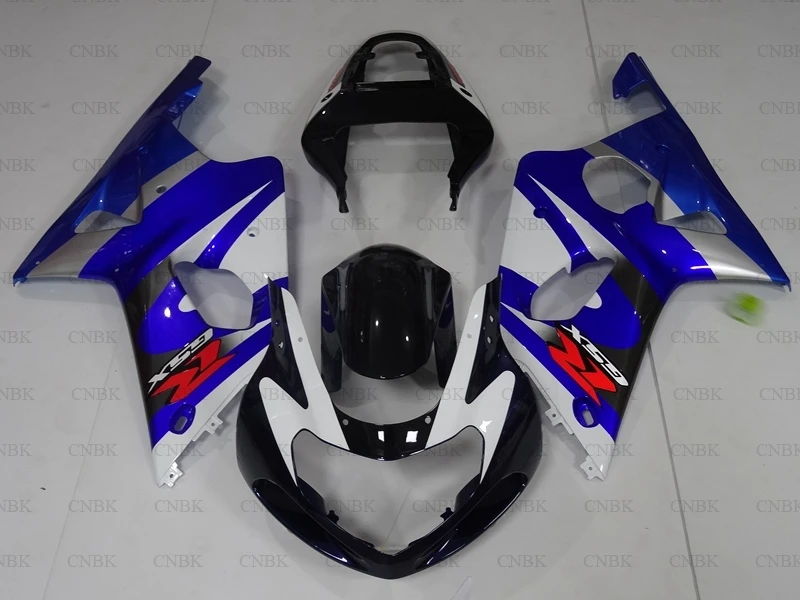 Для GSXR600 GSXR750 GSXR1000 2000 2003 K12 Обтекатели GSX R 600 750 1000 синий белый черный 01 00 обтекатель