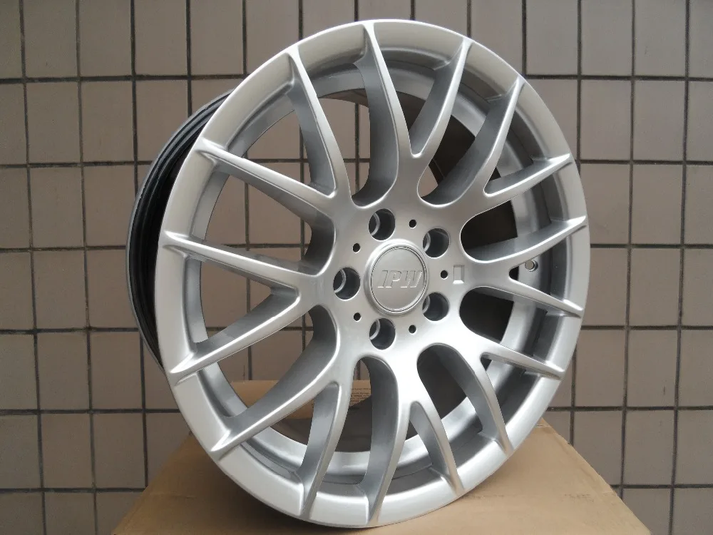 18 &quotM3 CSL серебро стиль колесные диски подходит BMW 3 серии xDrive awd 323 325 328 330 W725 |
