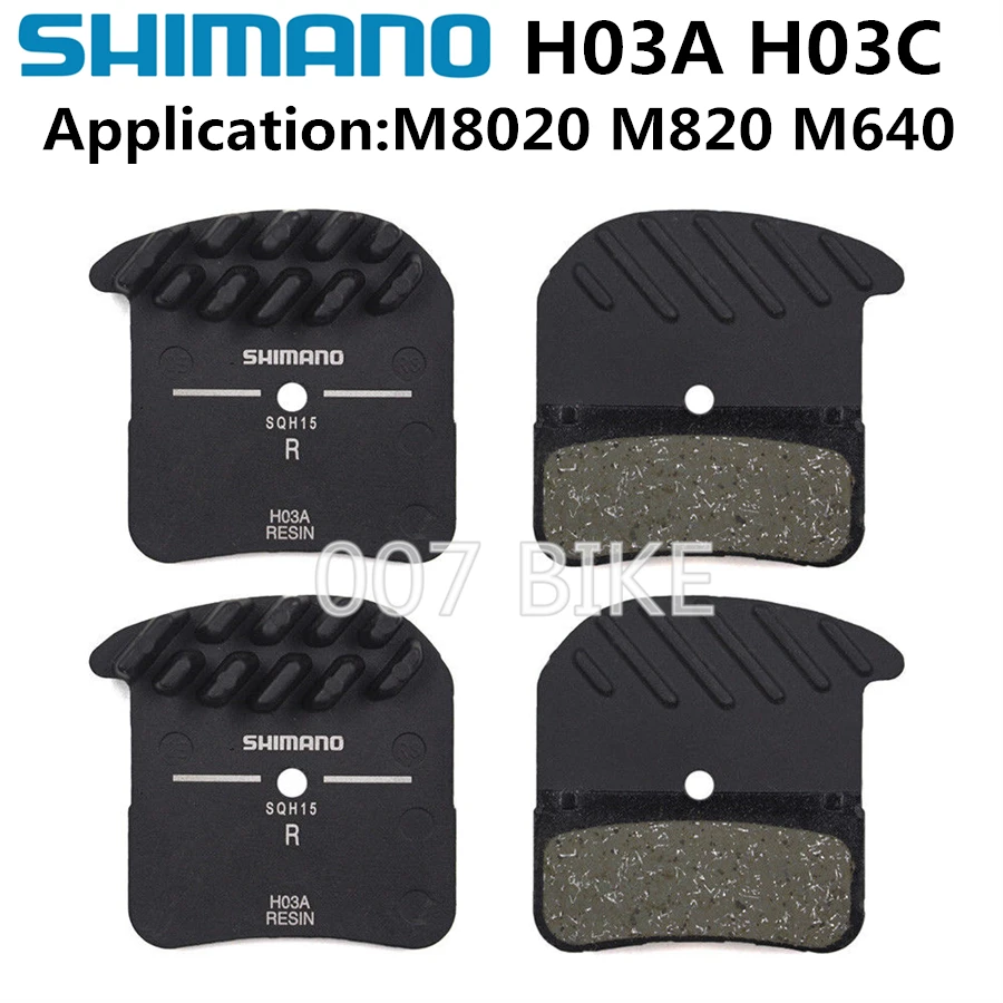 Колодки SHIMANO H01A DEORE XT ST ZEE DEORE H03A H03C D03S D01S охлаждающие плавники Ice Tech тормозные колодки горные M8020 M820 M640 тормозные колодки