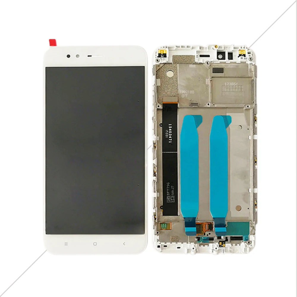 Для Xiaomi Mi A1 ЖК-дисплей+ рамка 10 сенсорный экран Xiaomi Mi 5X ЖК дигитайзер сборка Сенсорная панель запасная панель